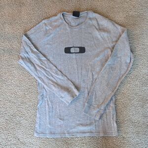 Gray Long Sleeve Men's Shirt